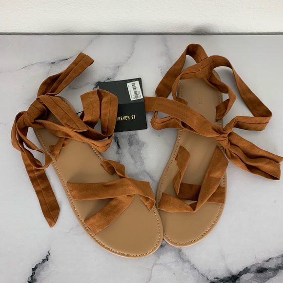 Forever 21 Shoes - Forever 21 Wrap Sandals